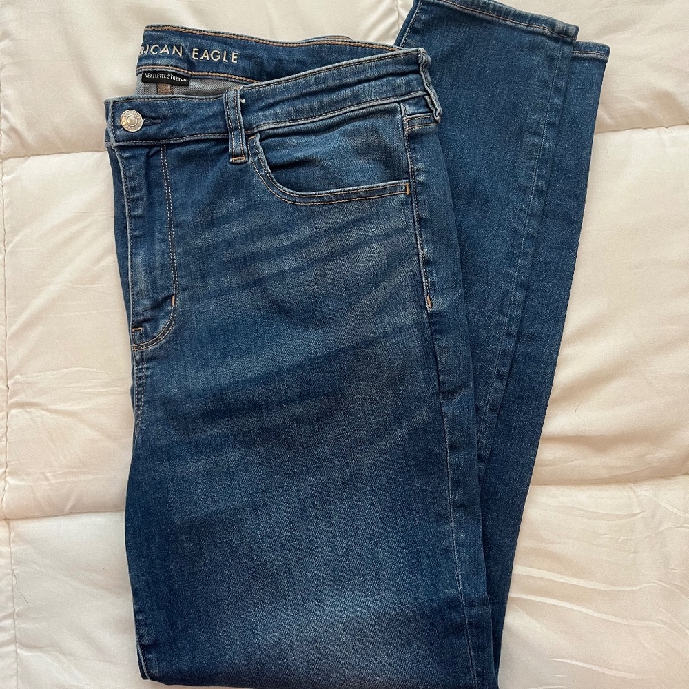 American Eagle Women's Skinny Jeans Medium Wash